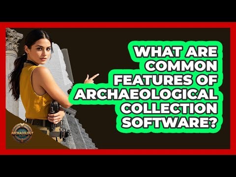 What Are Common Features Of Archaeological Collection Software?