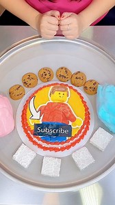Lego cake vs vanilla cakes ice cream challenge!🍨 #lego #funny #shorts by Ethan Funny Family | Ethan Funny Family