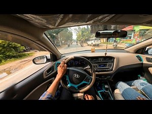 Hyundai i20 Elite POV Drive: Sunny Day Dirt Roads to City Streets | 4K ASMR