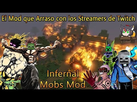 The most HELLISH Minecraft MOD, for all versions | Infernal Mobs 1.20.1 review by Igna-Lun