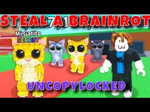 [UPD] FREE Steal a Brainrot Uncopylocked | Roblox Studio