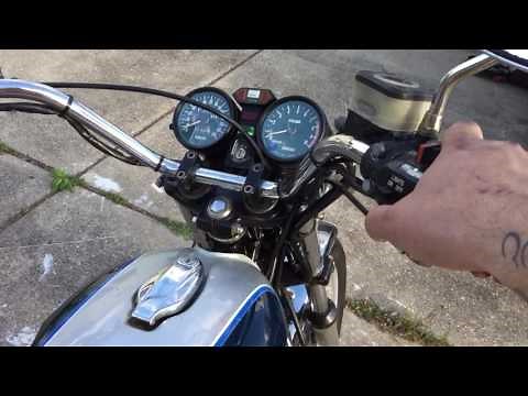 1977 Yamaha XS750 D Walkaround and Start XS 750