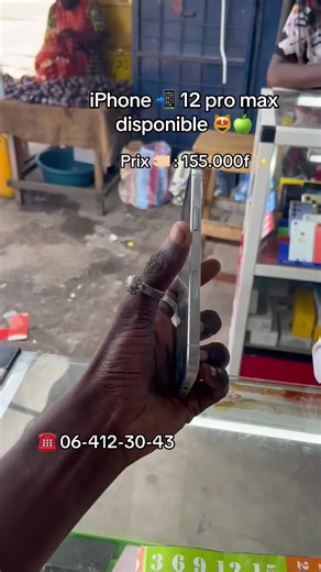 iPhone 12 Pro Max disponible #iphone #pourtoi #congobrazzaville242🇨🇬 #brazzaville🇨🇬 #pointenoirecongo🇨🇬😍🥰❤️