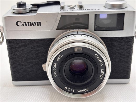 Vintage Canon Canonet 28 35mm Rangefinder - Great Cosmetic Condition - for Repair or Display - Beautiful 40mm F/2.8 Lens - Etsy UK