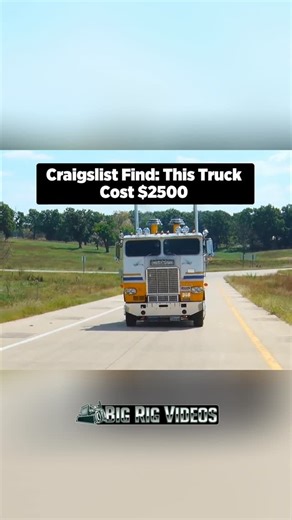 Big Rig Videos on Instagram: "Kevin Young found this old Freightliner on Craigslist for $2500! It was in rough shape, but I had to bring her back to life. Sentimental value. #BigRigVideos #Trucking #Freightliner #ClassicTrucks #TruckRestoration #TruckLife #CraigslistFind"