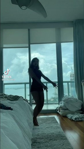 Leidy Amelia Dancing In a Short Dress