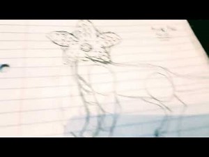 How to draw a demo dog from stranger things