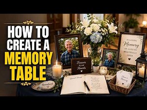 How To Create A Memorial Memory Table