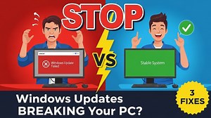 How to Stop Windows Updates from Causing Problems 3 Essential Tips for Windows 10 & 11 #WindowsUpdates #Windows11 #Windows10 #TechTips #PCTroubleshooting #WindowsHelp #ComputerHelp #TechSupport #WindowsFix #PCPerformance | Windows Explainer