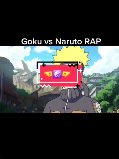 Goku vs Naruto Rap Battle! #naruto #dragonballz #goku #anime #rapbattle @ssj9k