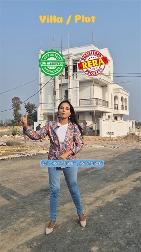 Shilpi Awasthi on Instagram: "LDA/ RERA Approved Plots and Villa For Sale In Lucknow | Lucknow's First AI Villa For Sale | @SimplyShilpi Residential Plots and Villa For Sale 3 & 4 BHK Villas with 34+ Amenities Project Name - Amor By CCS INFRATECH Location - Chinhat - Satrikh Road Lucknow RERA NO - UPRERAPRJ389222/03/2025 Website - www.up-rera.in Rate - Plot 82 Lakhs onwards Sqft Villa Price - 1.56 Cr onwards Call For Visit - 9519105097 / 9519105093 #PlotandVillaForsale #ResidentialPlotandVilla #