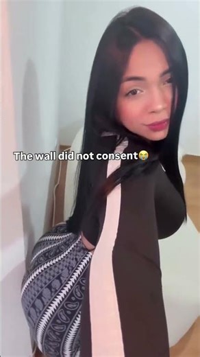 The Wall Did Not Consent 😭 Forbidden Pants Found a New Victim