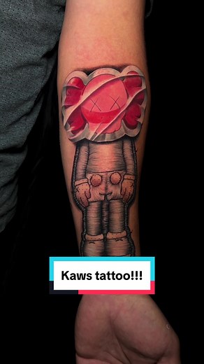 This sick Kaws tattoo for Anthony was done by our amazing guest artist @Jared Coleman ! Who will actually be making a return to Olympus tattoo February 12th - 16th we’re so excited to have him back in the studio! If you’re interested in getting some “patch” work tattoos from Jared make sure to send us a DM on instagram for info on how to book!