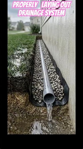 DRAINAGE SYSTEM #shorts