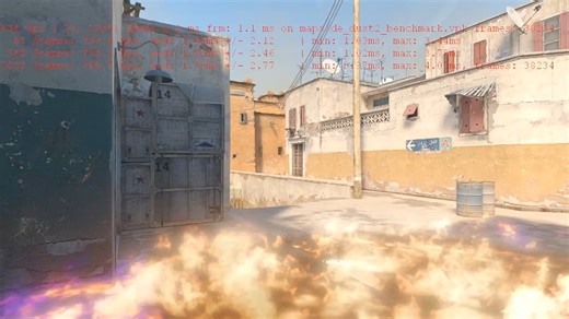 13700kf+4070ti Counter-strike 2 CSGO benchmark 帧数实测