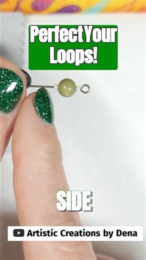 Perfecting Your Jewelry Loops: A Quick Guide #shorts