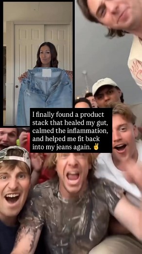 2.7K views · 23 reactions | I finally found a product stack that healed my gut, calmed the inflammation, and helped me fit back into my jeans again. | Jenny Crane | Facebook