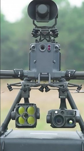 DJI Zenmuse S1 and V1 🔊 Speaker and spotlight payloads for Matrice 350 RTK/Matrice 300 RTK drones