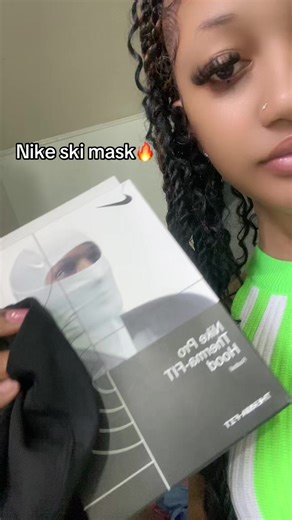 Nike ski mask available ‼️ Black, white and pink Dm to order Inst: len.charm #accessories #nikeskimask #skimaskja #business #fyp