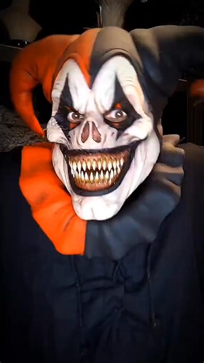 N'essayez pas peur du Jester 🔥 Masks #fyp #masquesilicone #foryou #mask #slasher #clown #cosplay #jester #siliconemask #masque #netflix #viral #pourtoi #pov | Romain Louis
