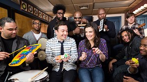 Jimmy Fallon, Idina Menzel Redo ‘Frozen’ Ballad With Classroom Instruments (Video)