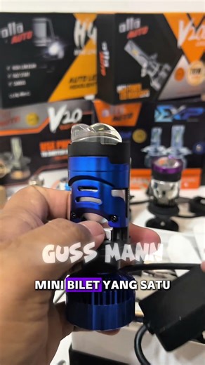 Mini Biled Socket H4 Original dari IBEZ 202 MAX 12-24 volt 75 Watt Garansi 1 Tahun