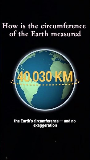 How is the circumference of the earth measured#science