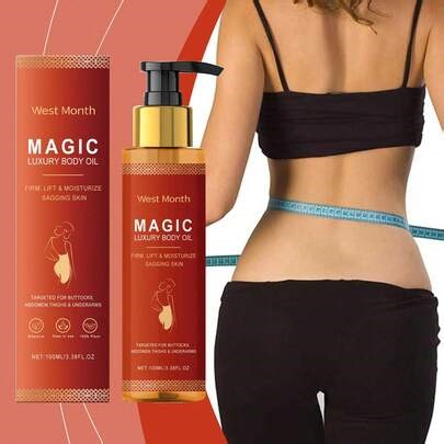 west month Body Firming Moisturizing Oil Nourishing Tightening Elastic Lifting Effectively Soft Smooth Skin Daily Care Massage Care Oil | SHEIN