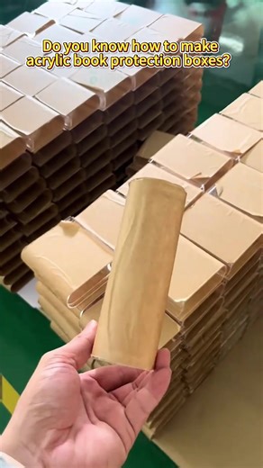 How to Make Acrylic Book Protection Boxes Quickly