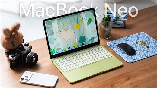 「落落」手机芯片够用吗，A18 Pro 性能解析，干活，3A 游戏 - MacBook Neo 评测