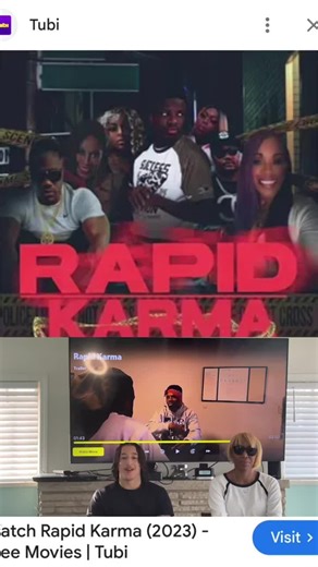 Rapid Karma 🍿 D & T Tubi Review You roll the dice — but karma never misses. Two cousins, high stakes, and a reckoning you won’t see coming. 👉 https://youtu.be/uw5aCLnzg9w?si=CNfVWAmT4IN6F9tu #RapidKarma #TubiMovies #DTTubiReview #CrimeShort #HoodDrama
