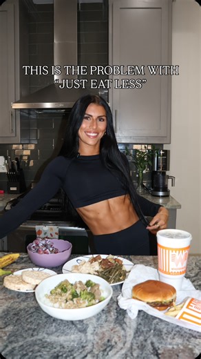 8.6K views · 40 reactions | 1500 calories of fast food vs 1500...