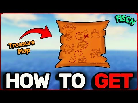 How To GET & USE TREASURE MAP in Fisch! (Fast & Easy Guide)
