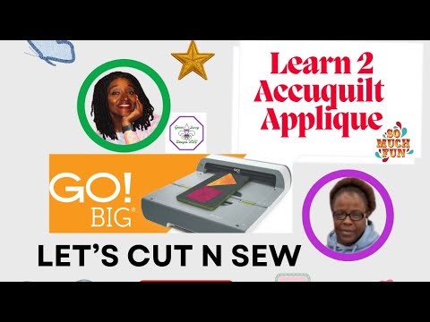 ✨ Sunday Funday: AccuQuilt GO! Big Appliqué & Embroidery Made Easy✂️🧵