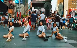 BLACKPINK粉墨 纽约 dance cover