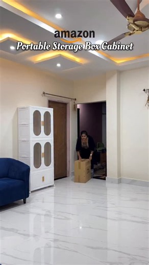 Jyoti Sahu🧿 on Instagram: "Comment “Link” to get instant Link of the product🔗 Collapsible And portable Storage Box Cabinet unboxing and review from Amazon . . #amazon #amazonfinds #explore #foryou #portablestorage"