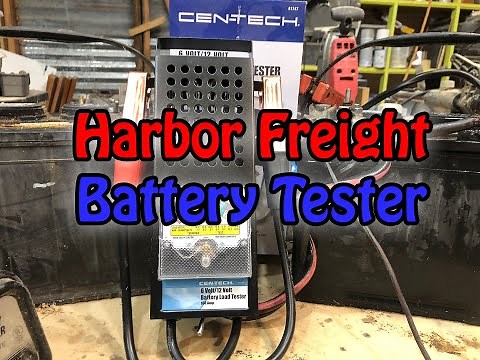 Harbor Freight Battery Tester