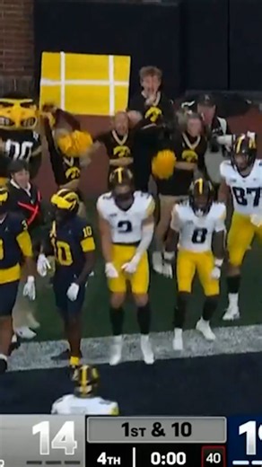 Iowa INSANE WALK-OFF Touchdown to BEAT Michigan!