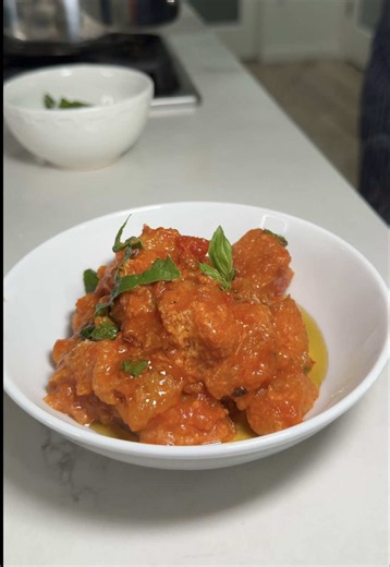 The best Italian cooking isn't about doing more—it's about doing the simple things really well, like this Pappa al Pomodoro made with @Martone Street.