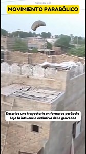 Movimiento Parabólico en albañilería . El movimiento parabólico es un tipo de movimiento en el que un objeto describe una trayectoria en forma de parábola bajo la influencia exclusiva de la gravedad, sin considerar la resistencia del aire u otras fuerzas externas significativas. En este movimiento, el objeto se proyecta con una velocidad inicial y, debido a la gravedad, su trayectoria forma una curva simétrica conocida como parábola. Este tipo de movimiento se observa comúnmente en situaciones d