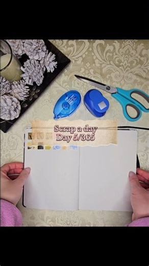 Día 5/365: Scrap con caja de Cereales 🍫✨ #short #scrapbooking