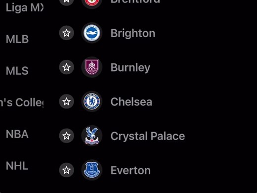 Apple Sports 苹果官方体育赛事实时比分与数据统计应用