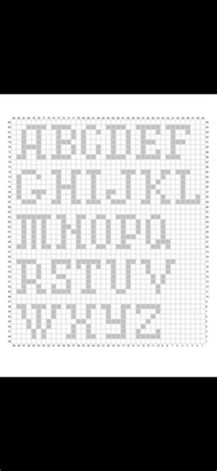 ABC FREE Graph Patterns by TatyanasBlankets for c2c Crochet