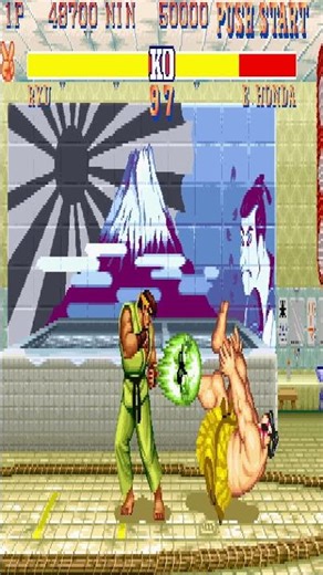 Street Fighter II – Ryu vs E. Honda