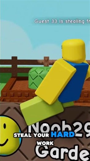 He tried to raid my farm, so I did THIS... 😱 #growGarden2 #robloxlive