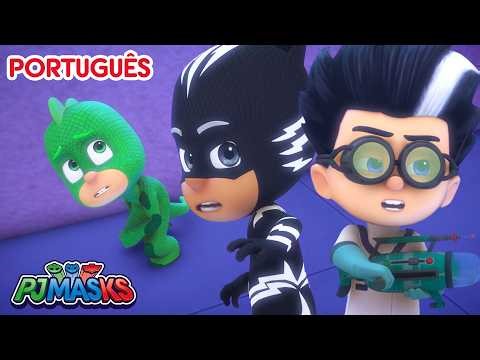 PJ Masks Vs. Vilões Unidos🦎 PJ Masks em Português episódios completos 🦸 Desenhos animados