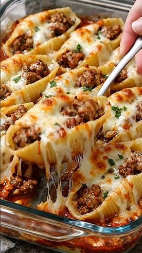 🧀 Cheesy Stuffed Shells | Easy Italian Dinner Recipe