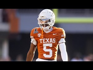 Malik Muhammad Highlights | Chicago Bears Defensive Back | Texas | 2026 NFL Draft