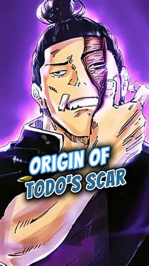 How Todo Got His Scar #jujutsukaisen #jjk #anime