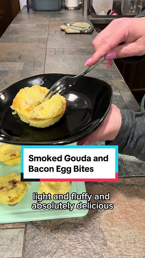 Delicious Smoked Gouda and Bacon Egg Bites Recipe
